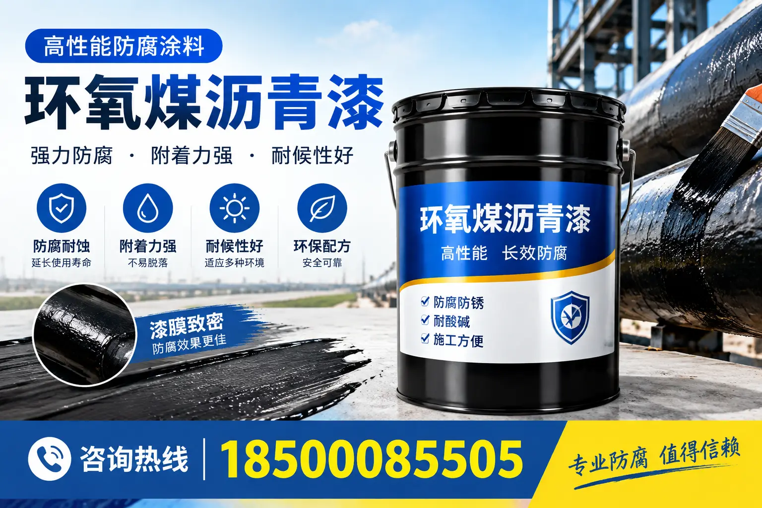 环氧煤沥青漆使用中的常见问题解答，哈密用户必看